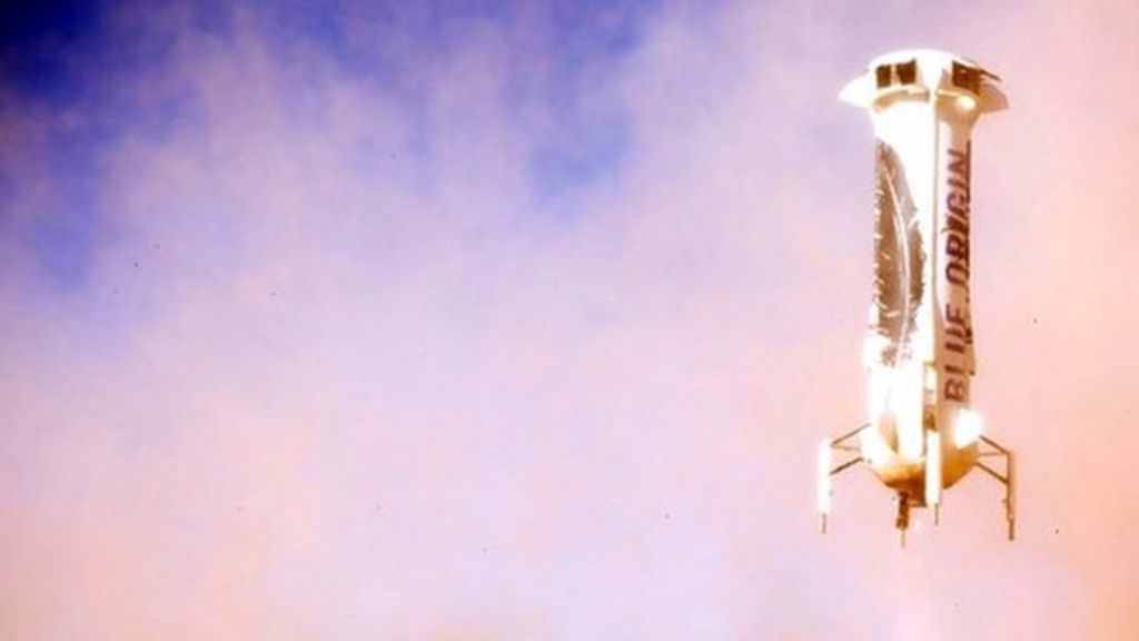 VIDEO: Footage shows 'passenger' rocket test