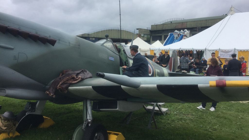 Rare Spitfire 'almost crashed' after RAF Cosford Air Show