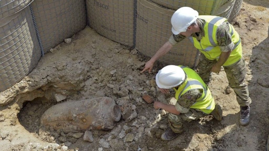 Bath World War Two bomb made safe