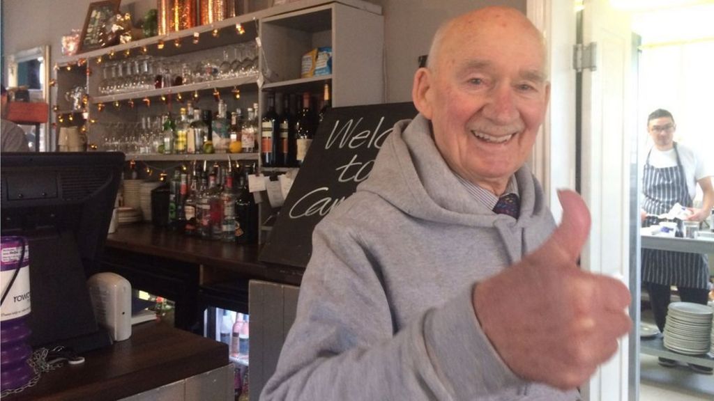 'Bored to death' pensioner Joe Bartley starts job