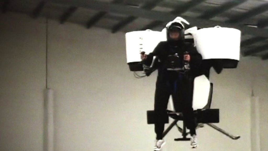VIDEO: Jet pack or garden shed? Future of commuting