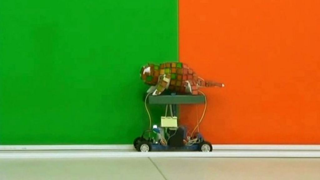 VIDEO: The robot that camouflages itself
