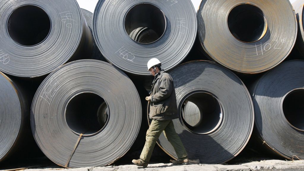 US raises China steel taxes by 522%
