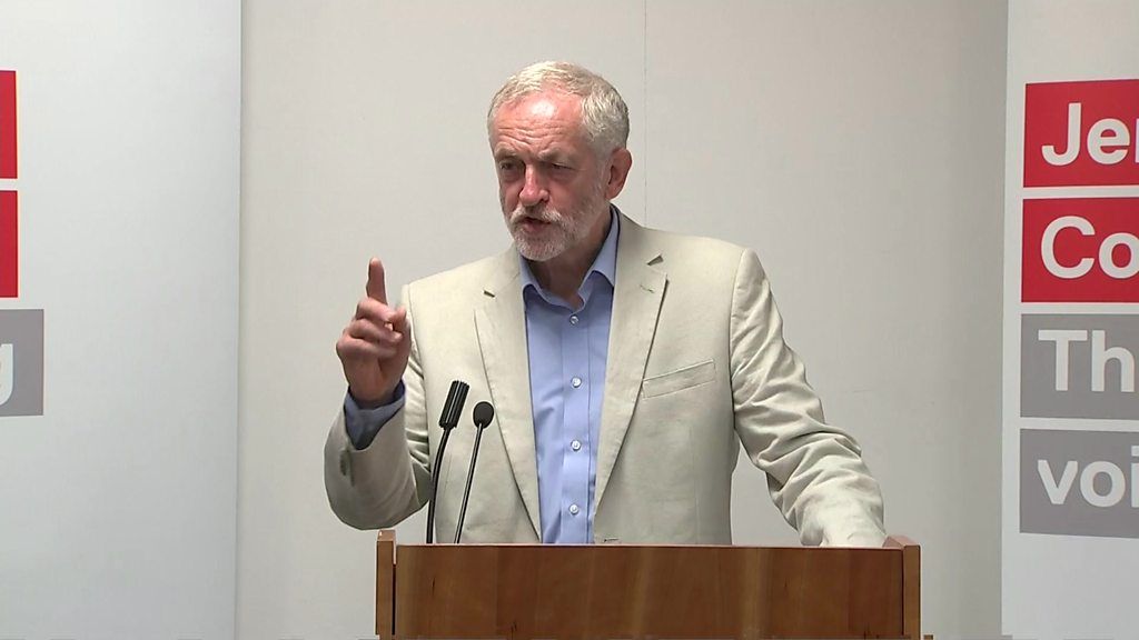 Jeremy Corbyn angered by questions about train seat row