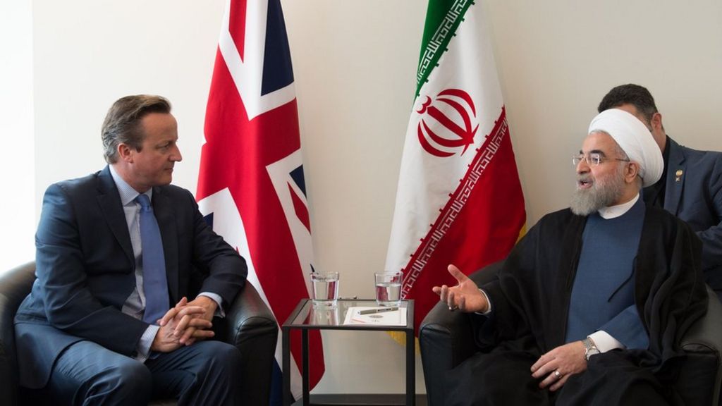 PM meets Iran president over Syria
