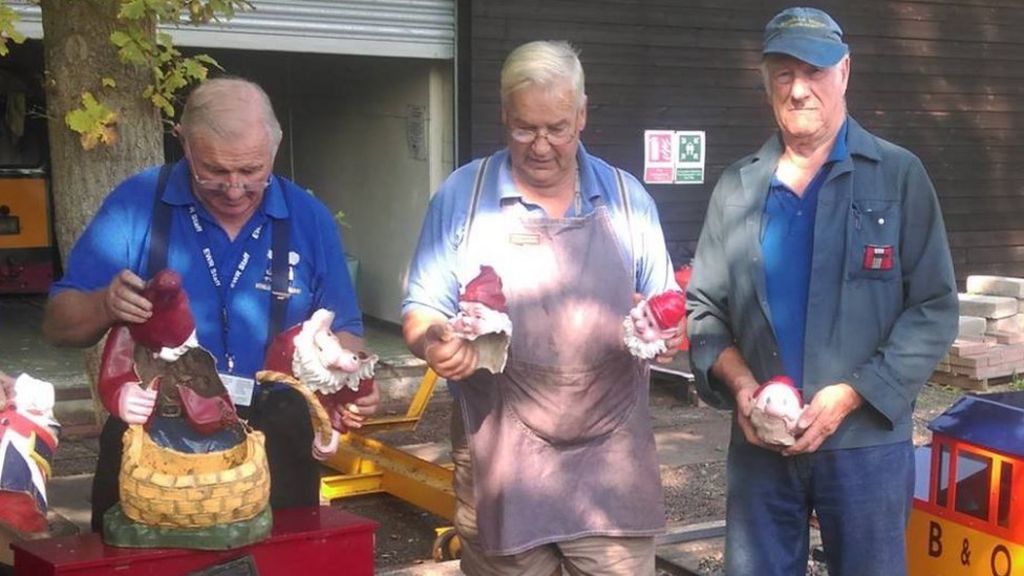 Kingsbury Water Park gnome village 'massacred' by vandals