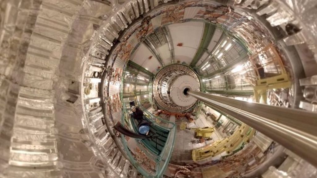 360 tour of Large Hadron Collider