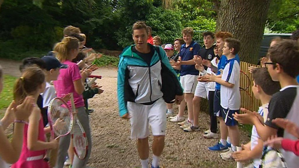 Numbers treble at Marcus Willis club after Wimbledon