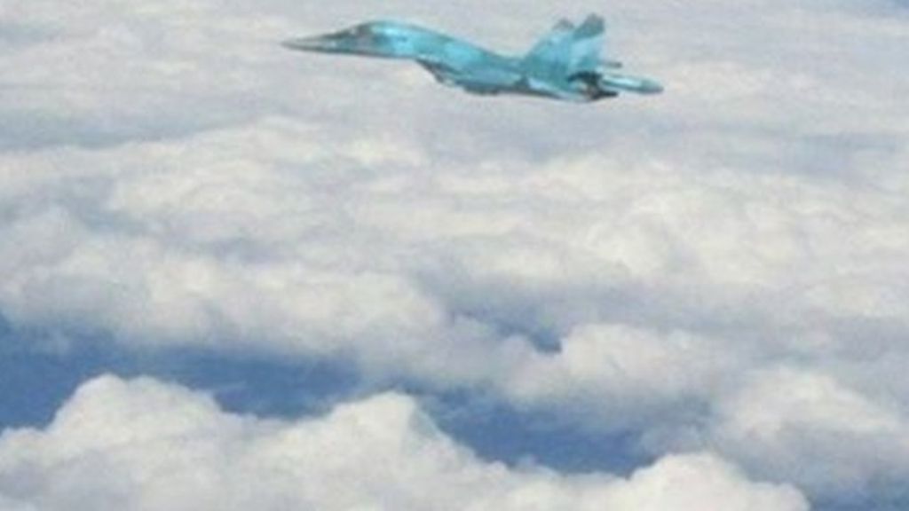 VIDEO: RAF 'intercepts Russian aircraft'