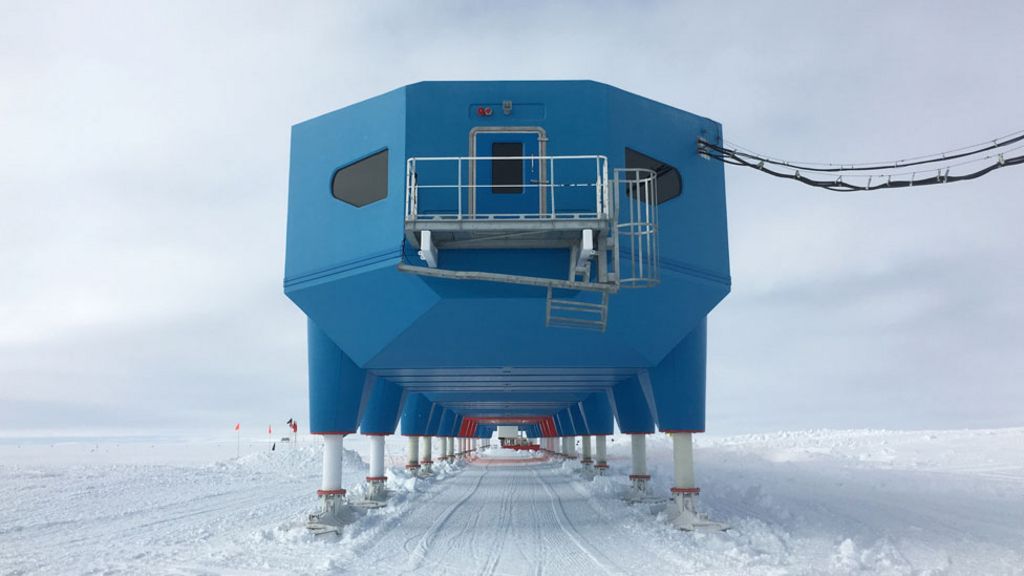 Chilling at the UK's funky Antarctic research station