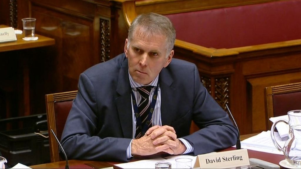 Civil servant David Sterling takes over Stormont budget