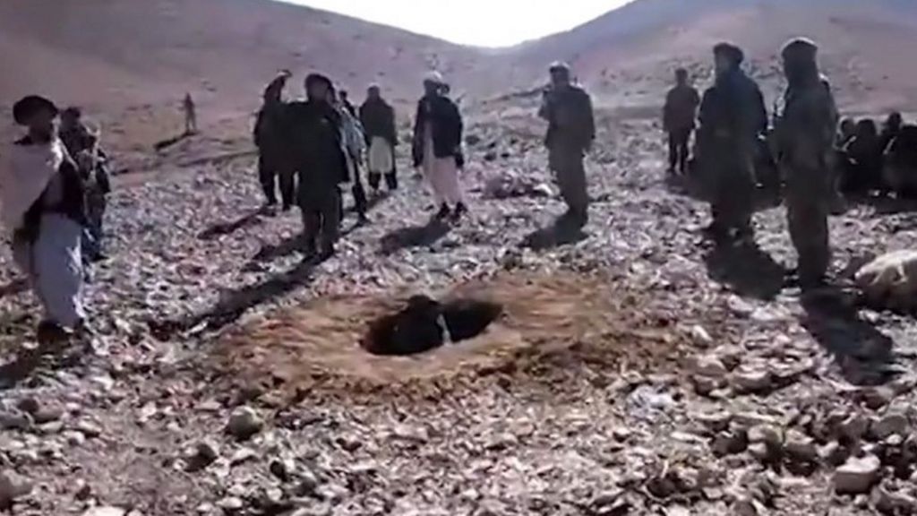 Afghan woman is stoned for adultery
