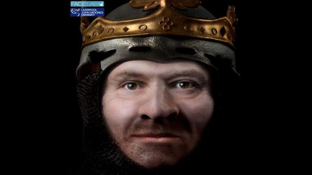 Reconstructed face of Robert the Bruce is unveiled
