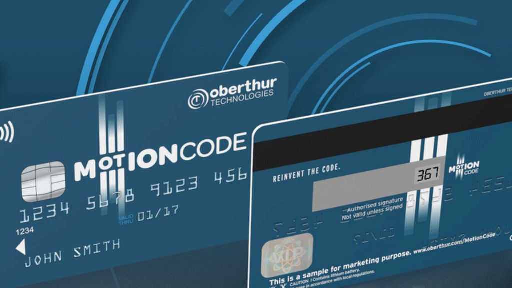Credit card with fraud-busting display