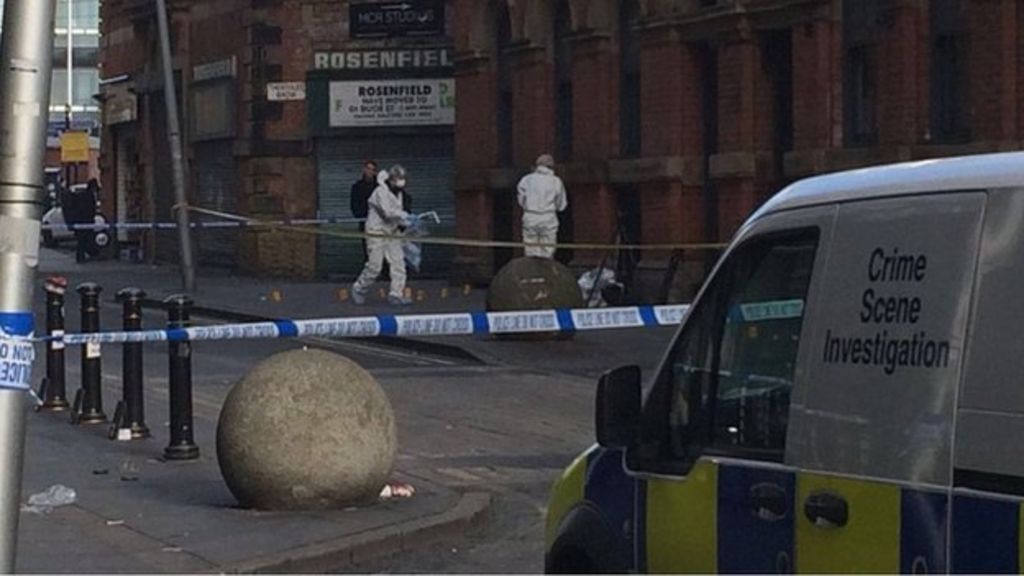 Three held after man left critical in Manchester 'fight' stabbing