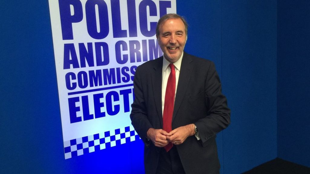 Police and crime commissioner re-elected