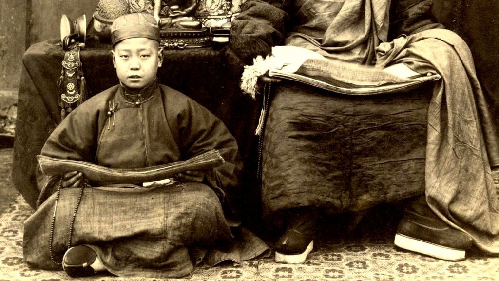 Rare early photographs of Peking