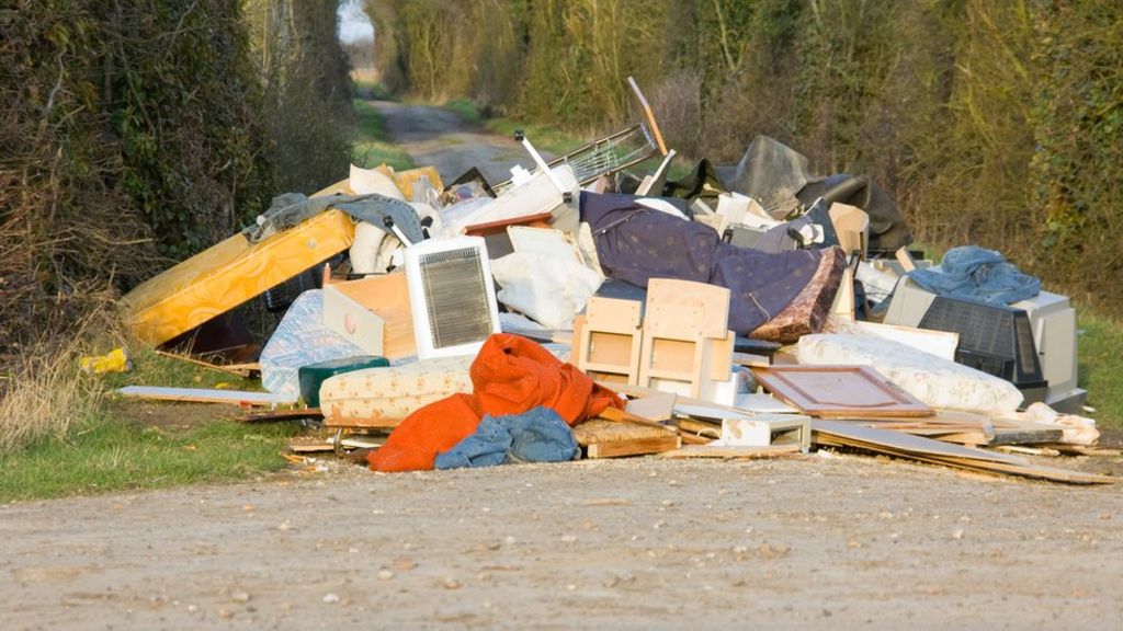 Fly-tipping Christmas crackdown by councils - BBC News