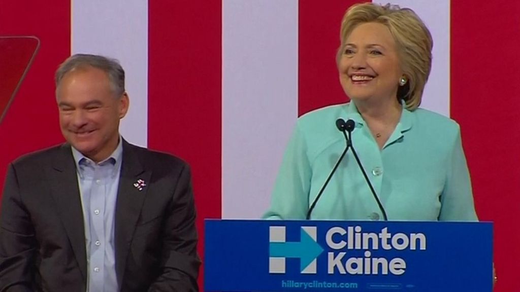 Tim Kaine: Hillary Clinton unveils running mate