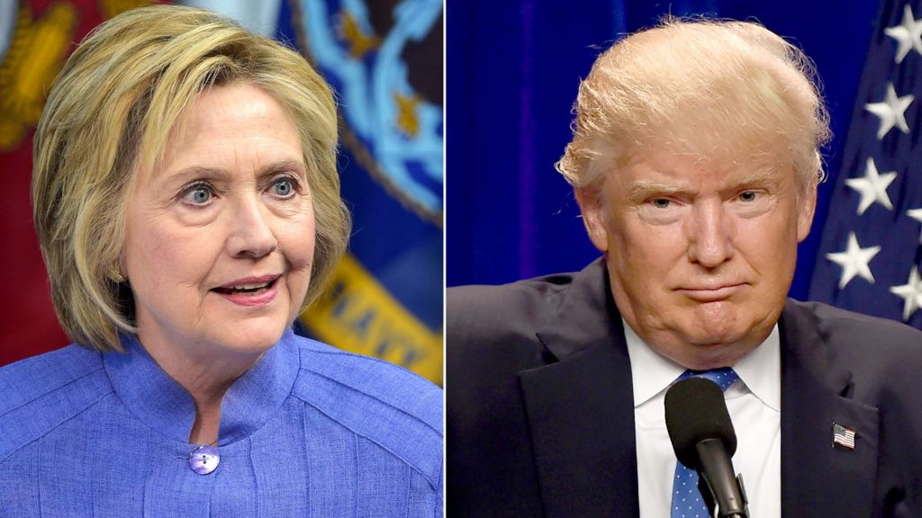 Clinton and Trump tussle over economy