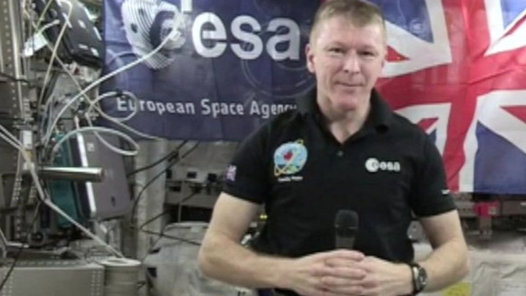 VIDEO: Tim Peake: 'I miss the feeling of rain'
