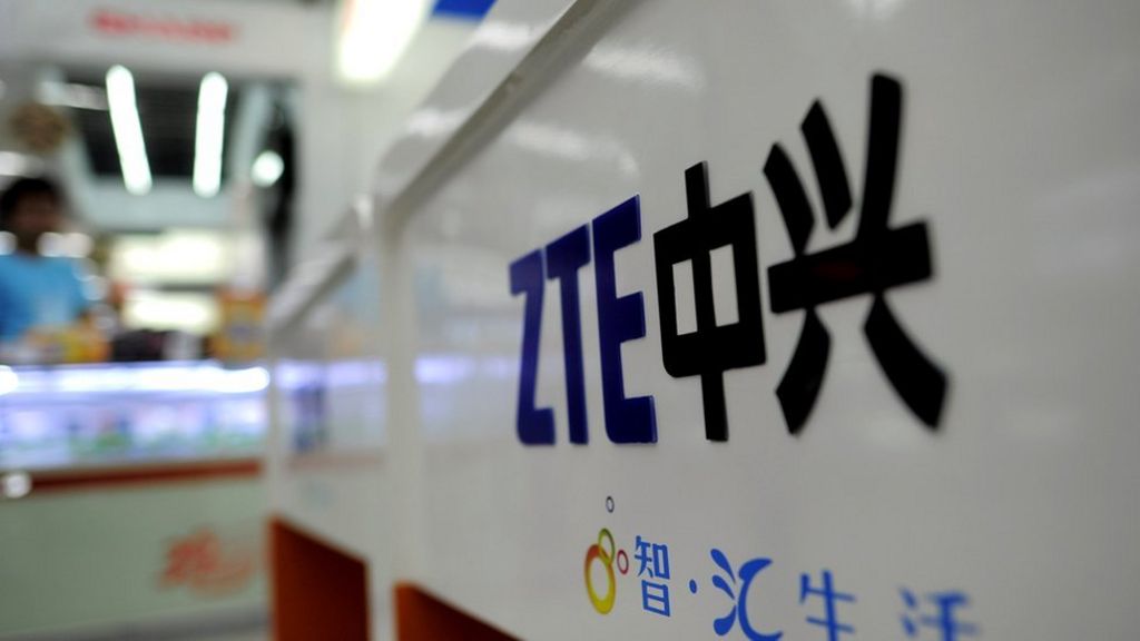 ZTE shares tumble as trading resumes