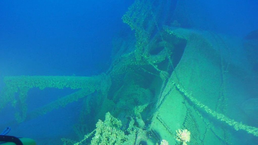 Up close with the Titanic's sunken sister