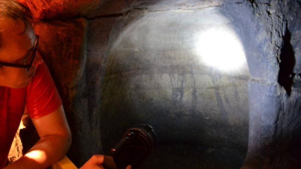 Nottingham's caves get virtual reality treatment - BBC News - BBC News