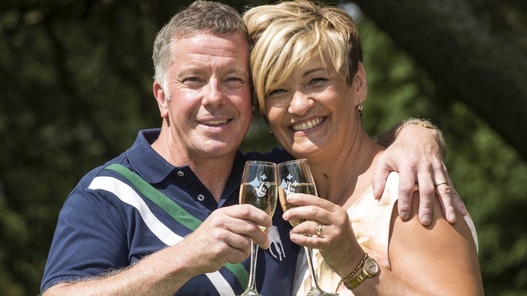Couple put £14m Lottery win 'on hold'