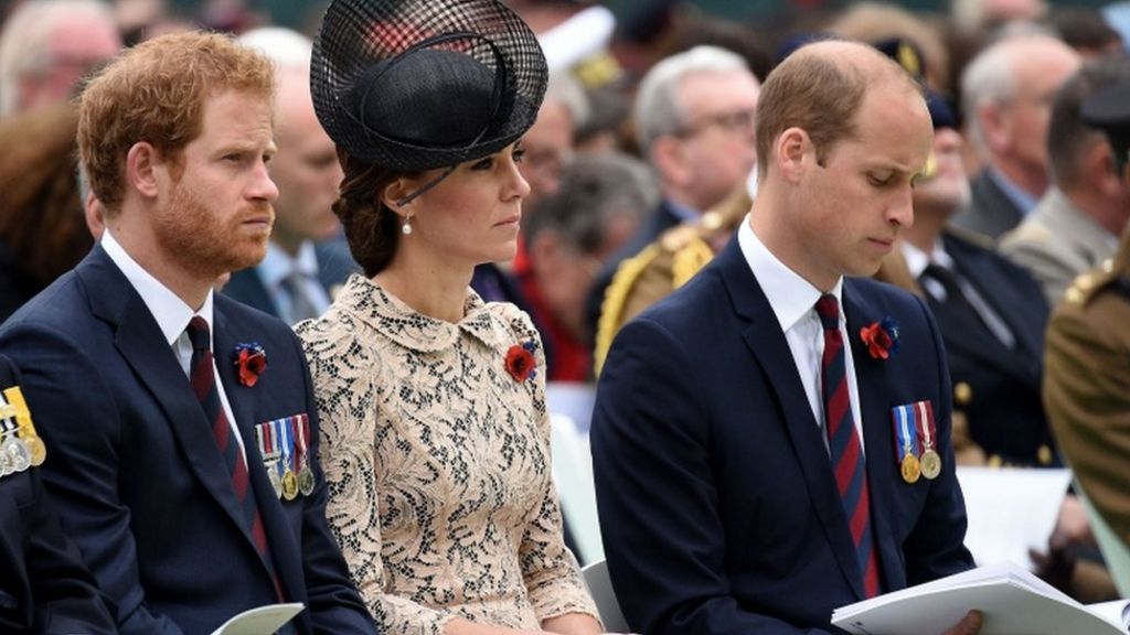 Battle of the Somme: Royals at Somme centenary commemoration
