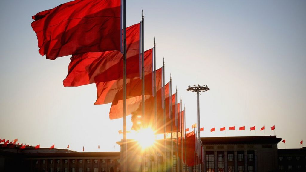 China sets new economic growth target