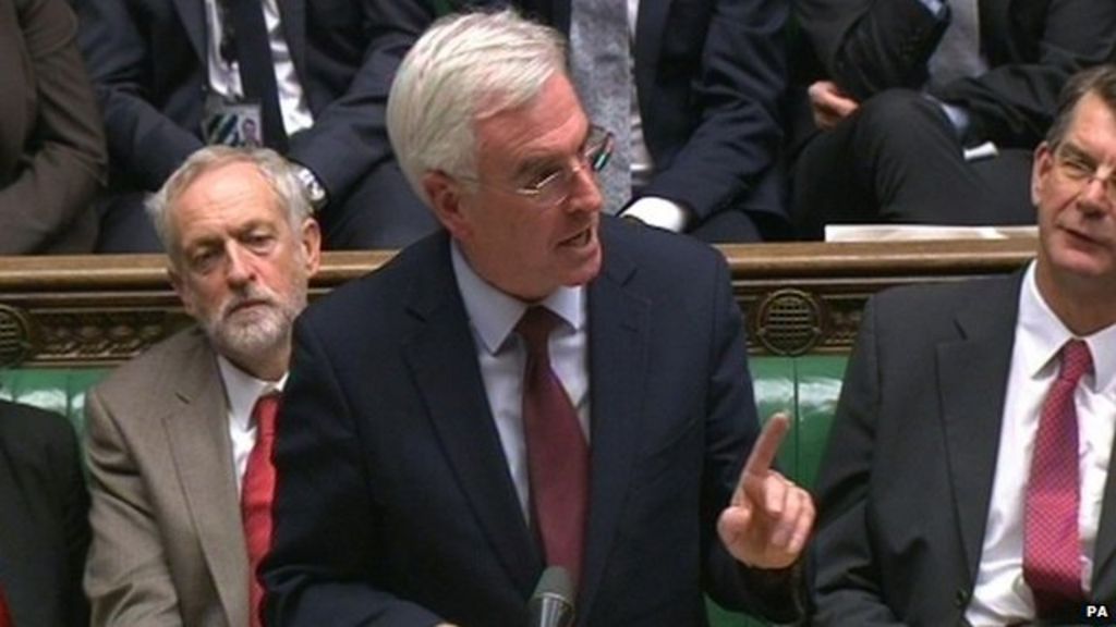 VIDEO: McDonnell on 'embarrassing U-turn'