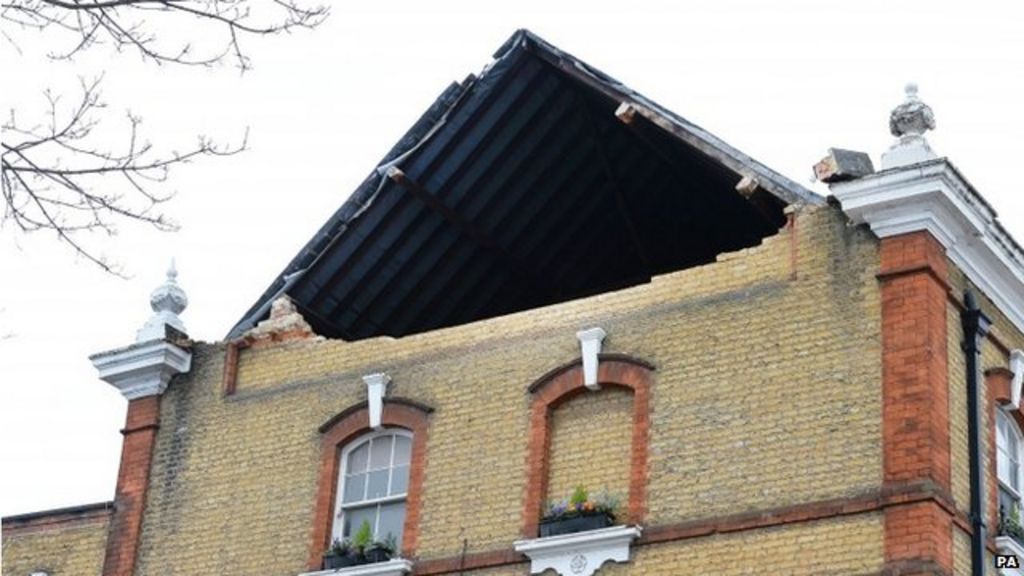VIDEO: Storm Katie causes damage across London