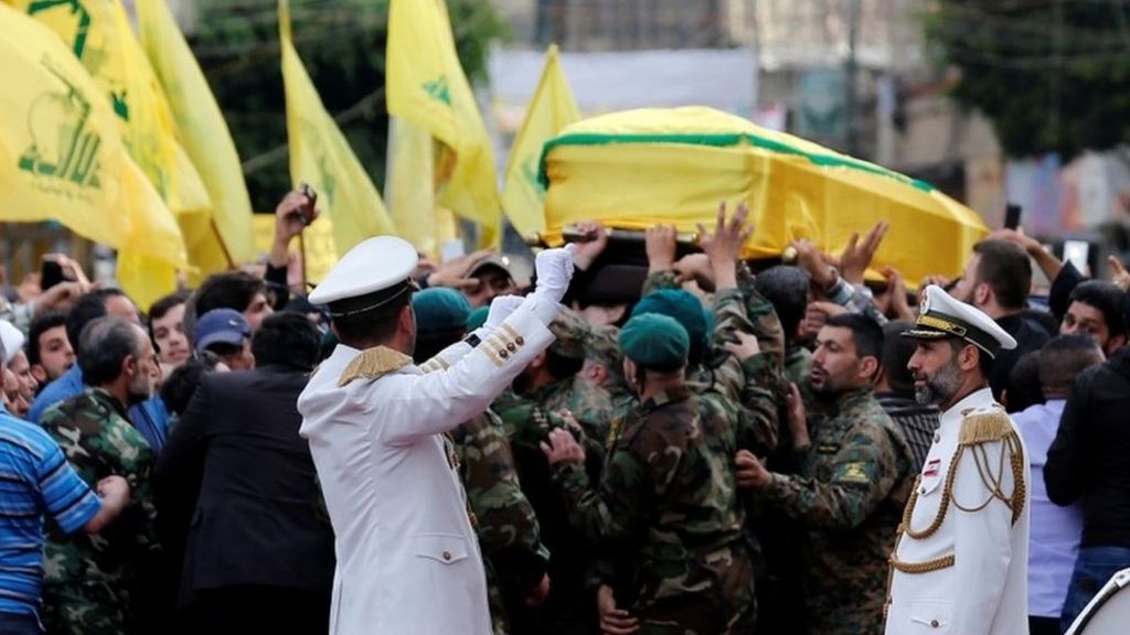 Thousands mourn Hezbollah commander