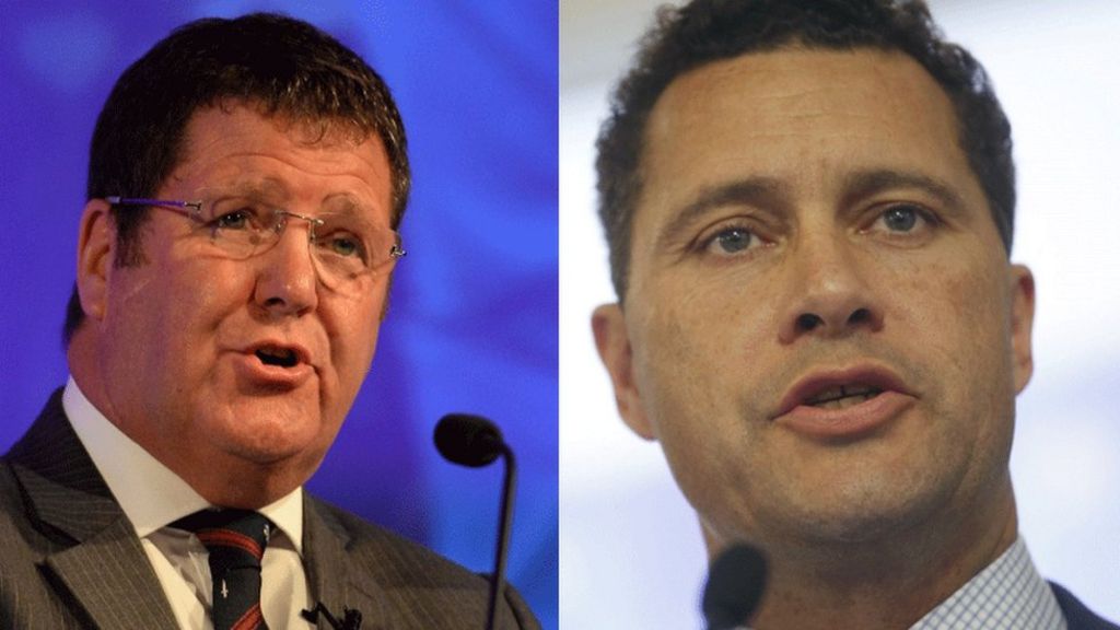 Steven Woolfe and Mike Hookem clash referred to French police