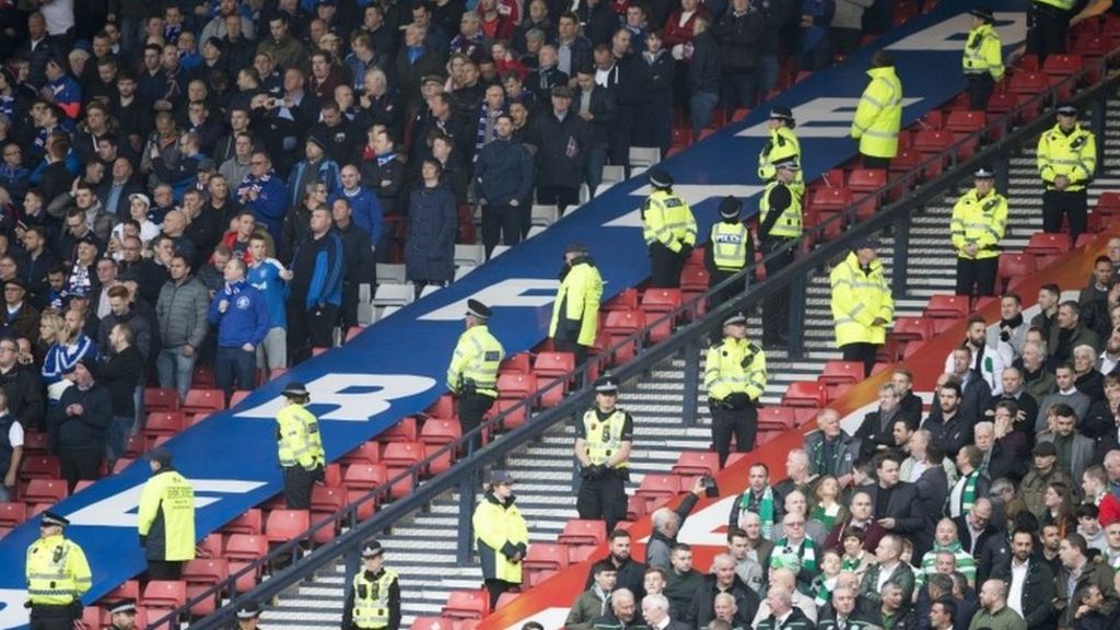 'Abhorrent' bottle attack on young Rangers fan before Celtic game