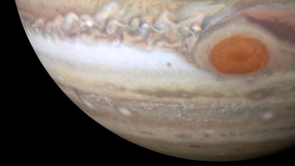VIDEO: Jupiter's Red Spot revealed in 4K