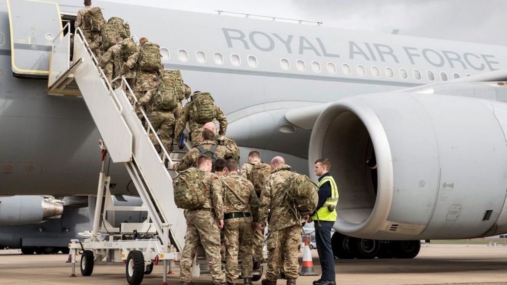 UK troops in Estonia to deter 'Russian aggression'