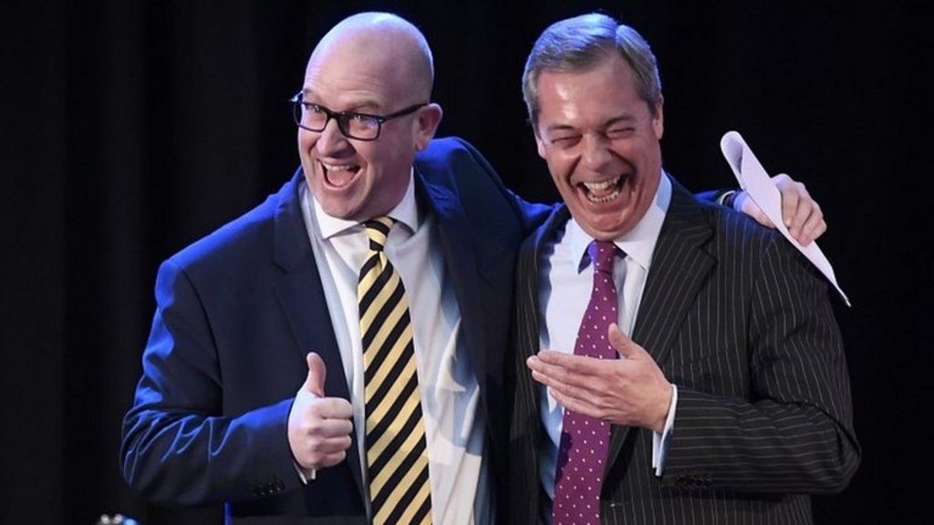 Paul Nuttall elected as UKIP leader
