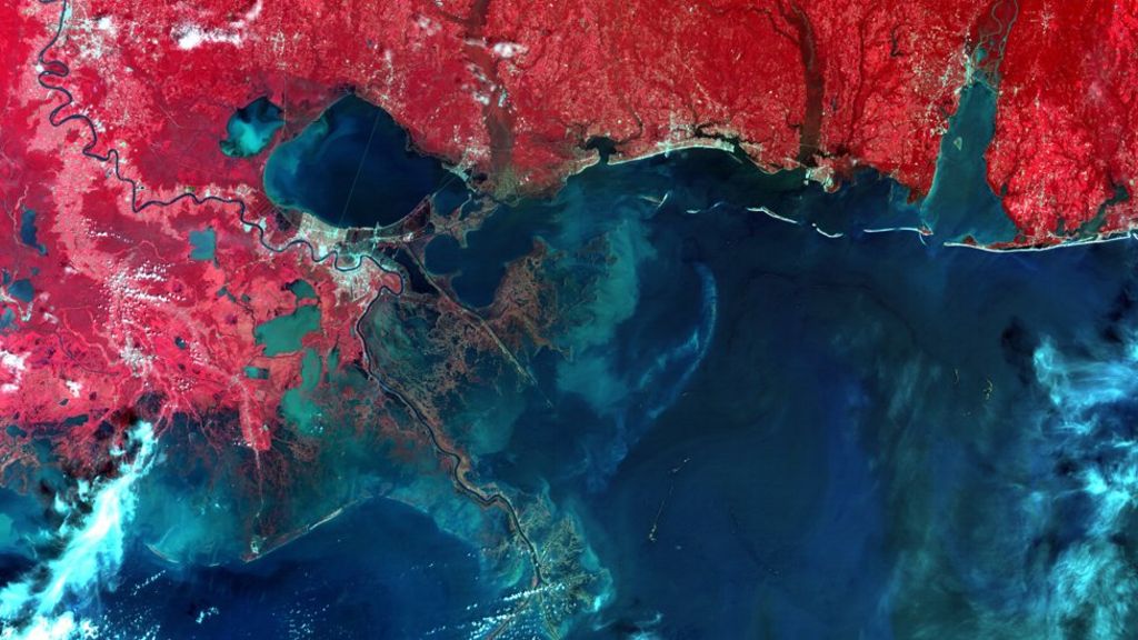 Satellite revisits Hurricane Katrina