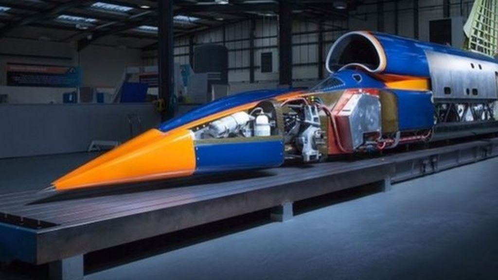 VIDEO: Time-lapse footage of 1,000mph car