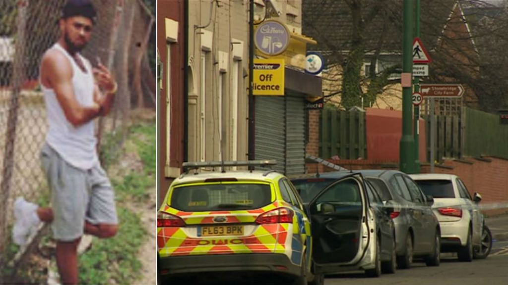 Death outside Nottingham shop treated as murder