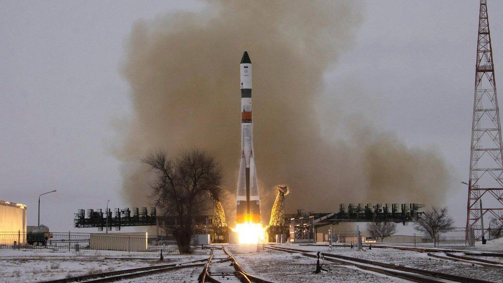 ISS crew receives Christmas delivery