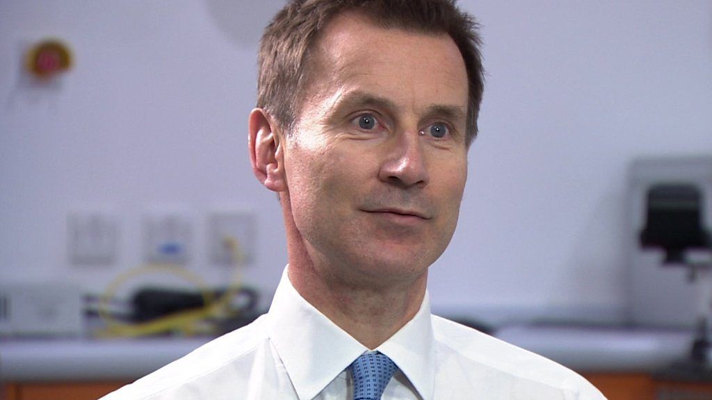 Jeremy Hunt responds to BBC's NHS Health Check