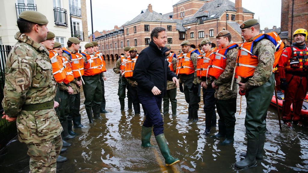 PM pledges £40m to fix flood defences
