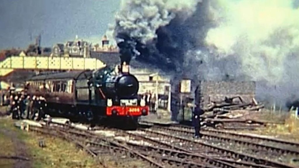 Footage of Severn Valley Railway locomotive on 50th anniversary