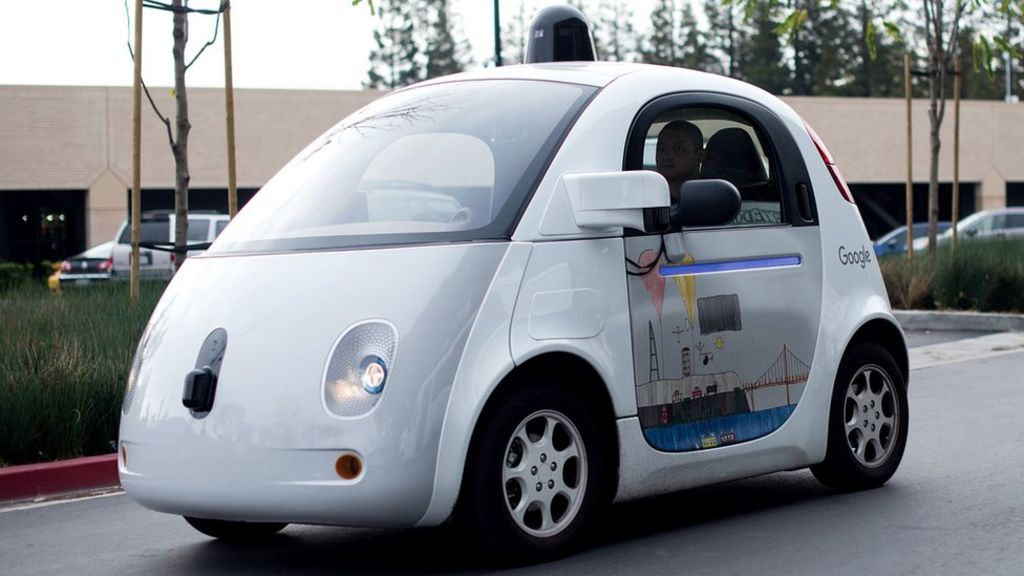 Google patents 'crumpling' car safety system