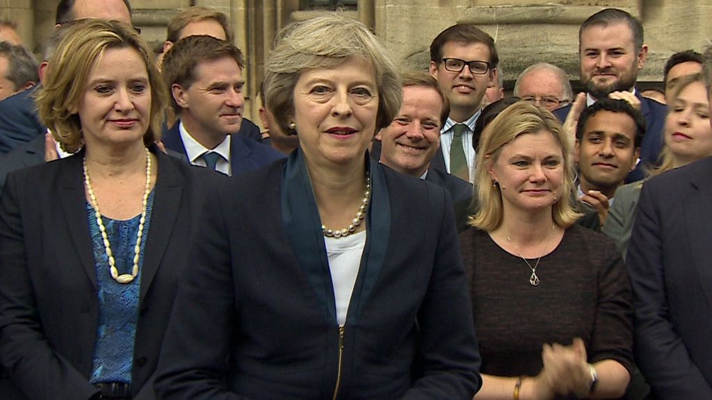PM-in-waiting Theresa May promises 'a better Britain'