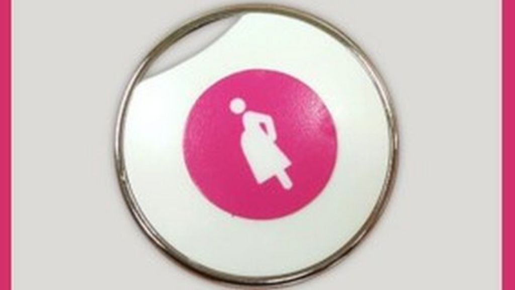 Green light for pink pregnant seat alert