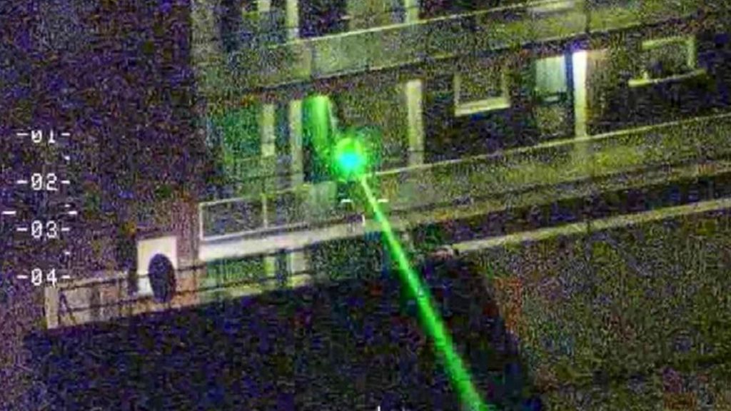 Pilots report 1,400 laser incidents
